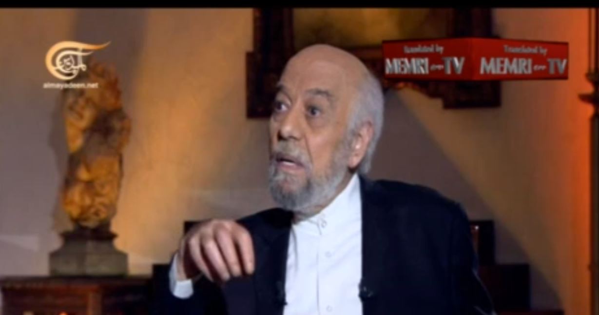 Jordanian Actor Jamil Awad_ The Jews Are a Disease on a Global Scale